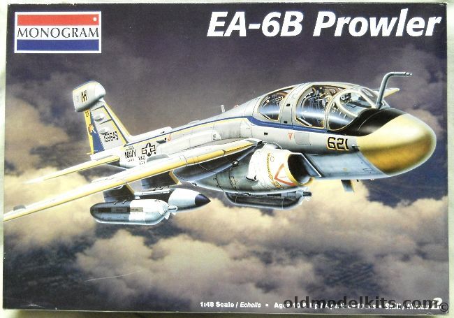 Monogram 1/48 EA-6B Prowler, 5611 plastic model kit